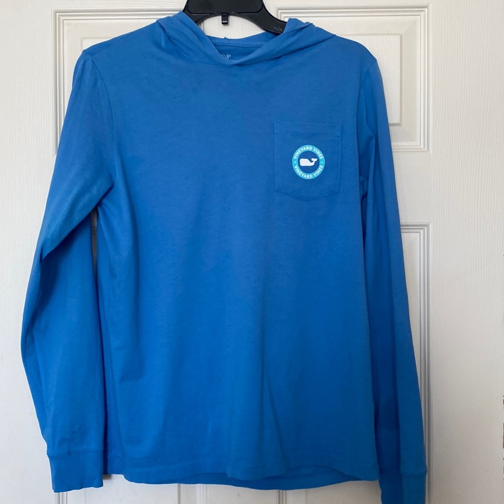 Youth Vineyard Vines Tee with Hood